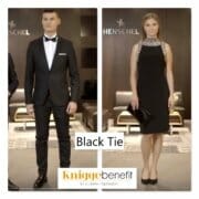 Dresscode Black Tie Männer und Frauen erklärt im Video vom Kniggetrainer