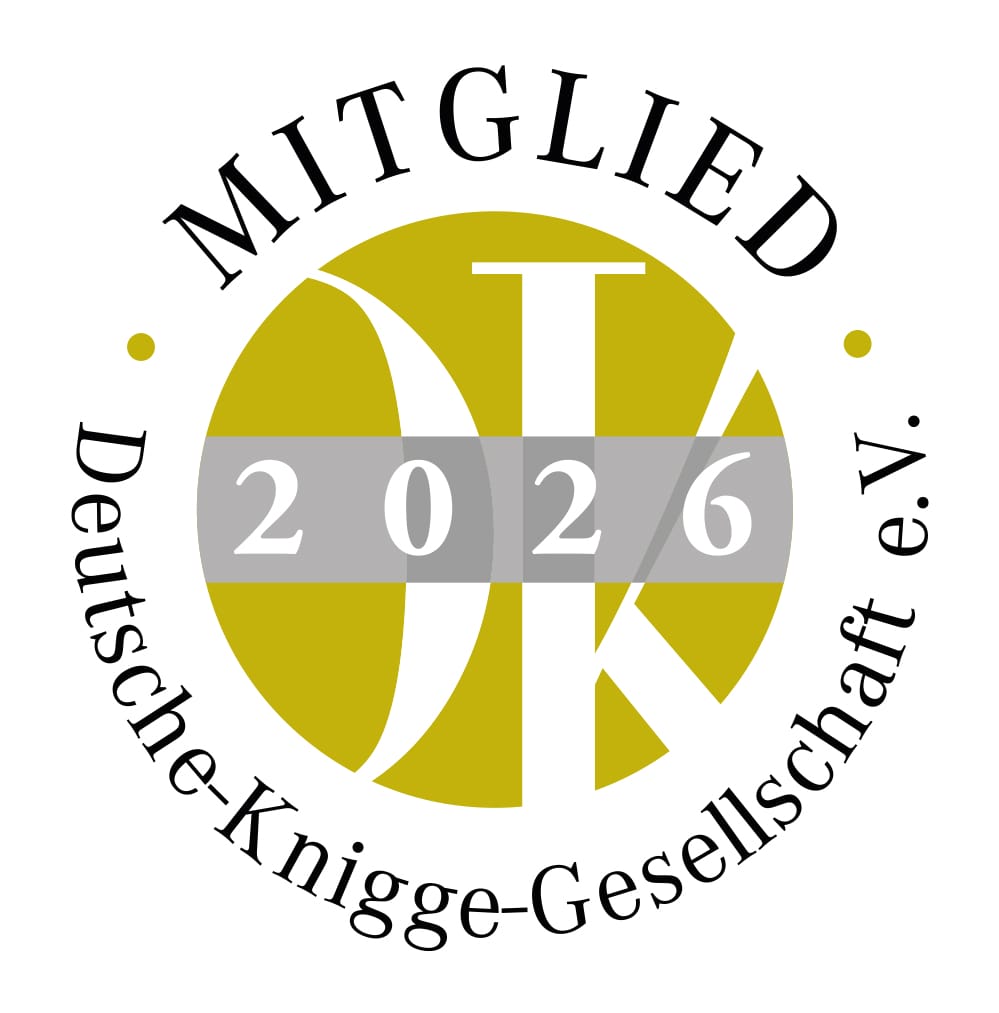 Business Knigge Kurse für die Praxis kniggebenefit.de 4 Mitglied der Deutschen Knigge Gesellschaft