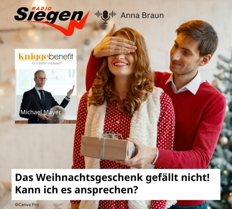 Weihnachtsgeschenk gefällt nicht - kann ich es ansprechen?